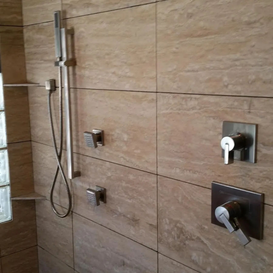 Shower fixture installation for Frozen Pipe Repair in Pleasant Prairie